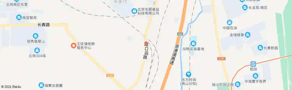 北京北岗洼_公交站地图_北京公交_妙搜公交查询2024