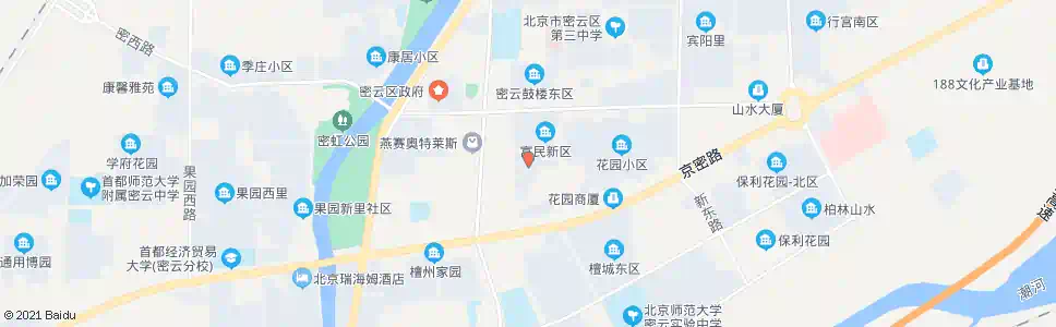 北京檀城家园_公交站地图_北京公交_妙搜公交查询2024