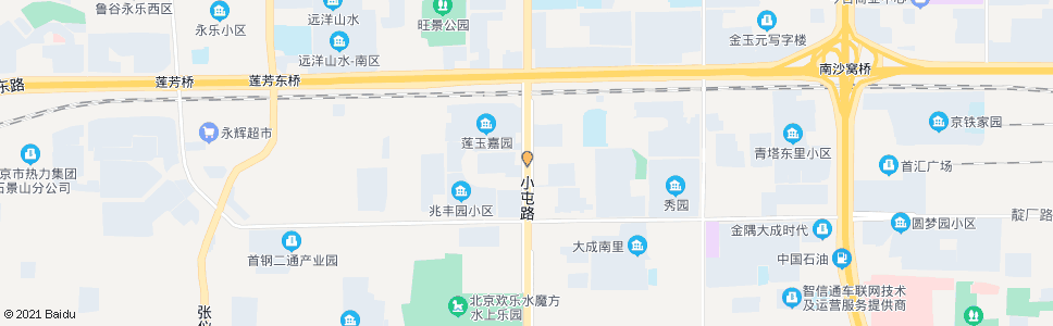 北京小瓦窑_公交站地图_北京公交_妙搜公交查询2024