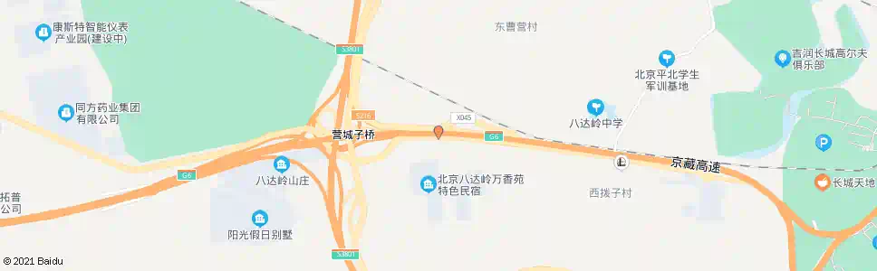 北京营城子_公交站地图_北京公交_妙搜公交查询2024