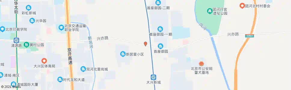 北京首座御园西_公交站地图_北京公交_妙搜公交查询2024