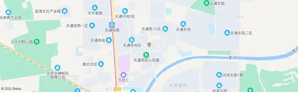 北京天通苑街心花园_公交站地图_北京公交_妙搜公交查询2024