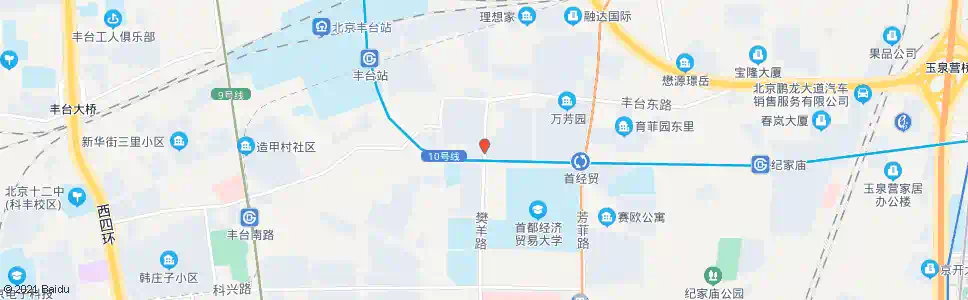 北京樊羊路北口_公交站地图_北京公交_妙搜公交查询2024