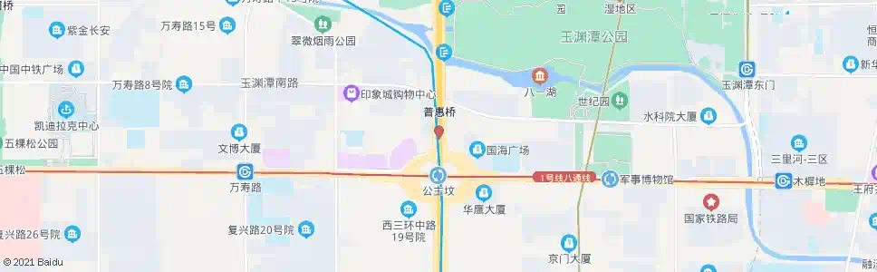 北京公主坟北站_公交站地图_北京公交_妙搜公交查询2024