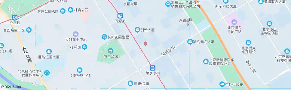 北京大地商务中心_公交站地图_北京公交_妙搜公交查询2024