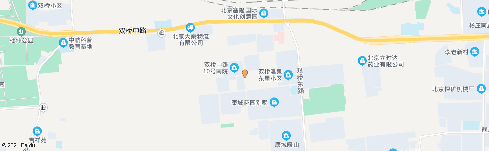 北京双桥农场_公交站地图_北京公交_妙搜公交查询2024