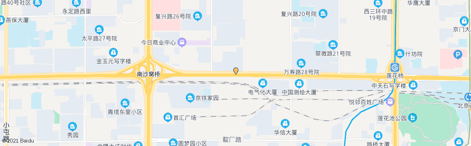 北京岳家楼桥东_公交站地图_北京公交_妙搜公交查询2024
