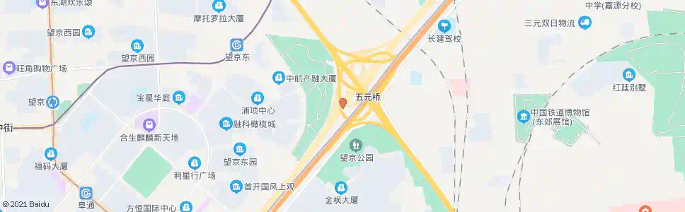 北京五元桥西_公交站地图_北京公交_妙搜公交查询2024