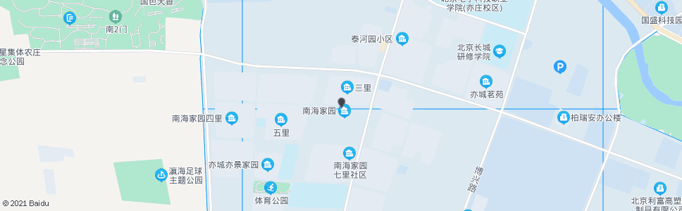 北京南海家园三里_公交站地图_北京公交_妙搜公交查询2024
