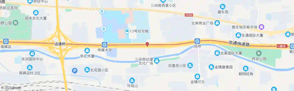 北京茶家坟_公交站地图_北京公交_妙搜公交查询2024