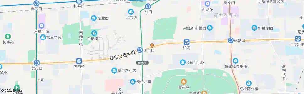 北京过街楼_公交站地图_北京公交_妙搜公交查询2024