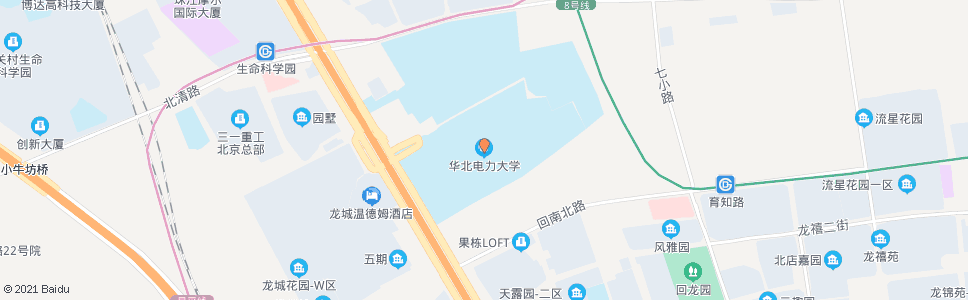 北京电力大学_公交站地图_北京公交_妙搜公交查询2024