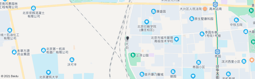 北京康庄路西口_公交站地图_北京公交_妙搜公交查询2024
