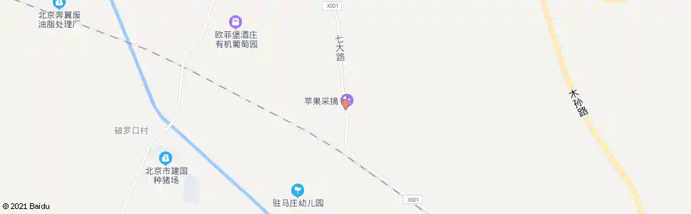 北京小曹庄_公交站地图_北京公交_妙搜公交查询2024