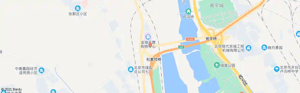 北京杜家坎_公交站地图_北京公交_妙搜公交查询2024