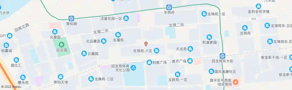 北京龙锦苑六区_公交站地图_北京公交_妙搜公交查询2024