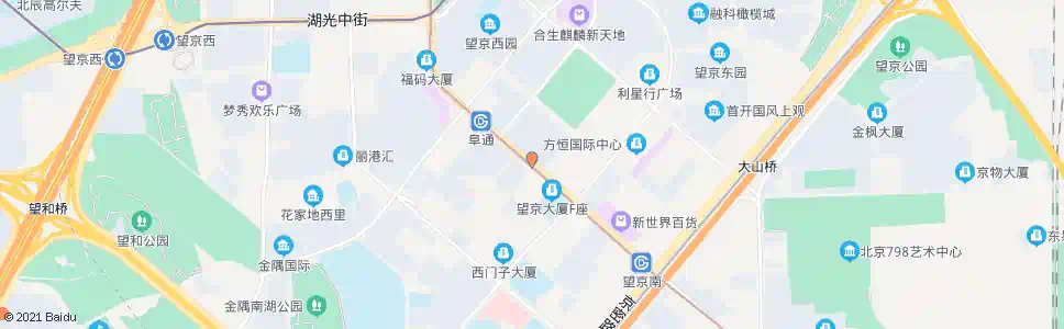 北京望花路东里_公交站地图_北京公交_妙搜公交查询2024