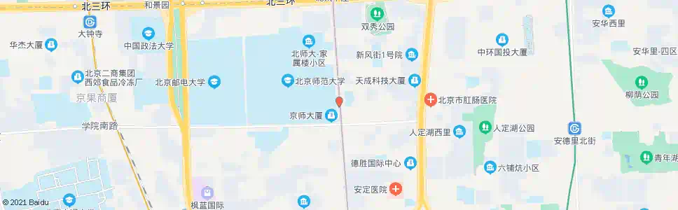 北京北京师范大学_公交站地图_北京公交_妙搜公交查询2024