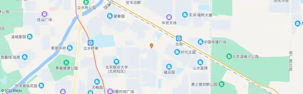 北京北苑家园_公交站地图_北京公交_妙搜公交查询2024