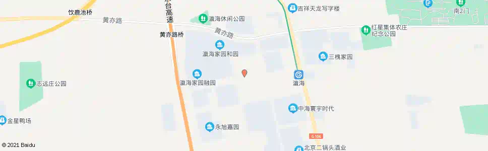 北京瀛海西一村_公交站地图_北京公交_妙搜公交查询2024