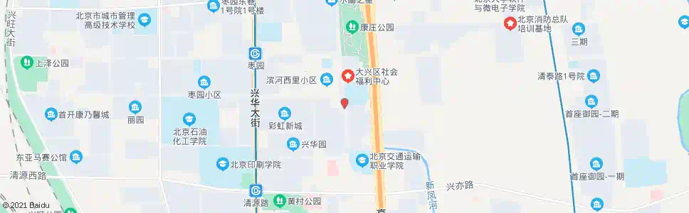 北京大兴二中_公交站地图_北京公交_妙搜公交查询2024