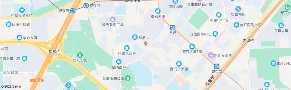 北京花家地西里_公交站地图_北京公交_妙搜公交查询2024