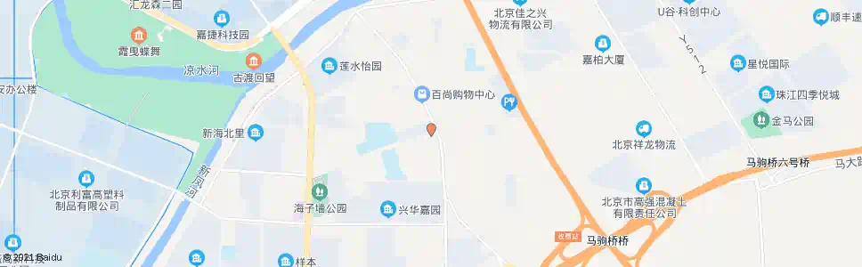 北京马驹桥商业街_公交站地图_北京公交_妙搜公交查询2024