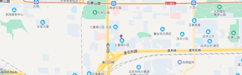 北京七星园_公交站地图_北京公交_妙搜公交查询2024