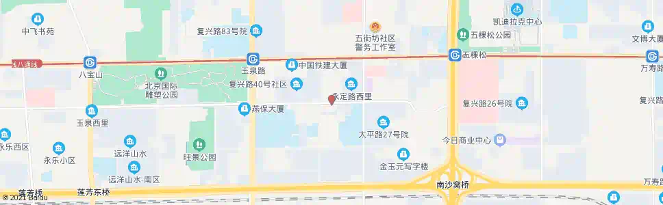 北京北太平路口西_公交站地图_北京公交_妙搜公交查询2024