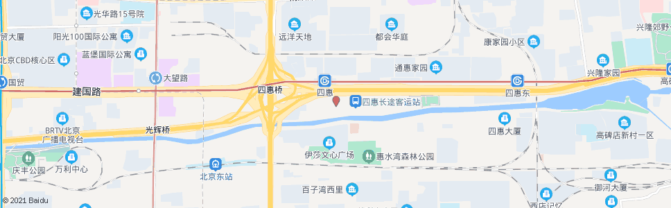北京四惠枢纽站_公交站地图_北京公交_妙搜公交查询2024