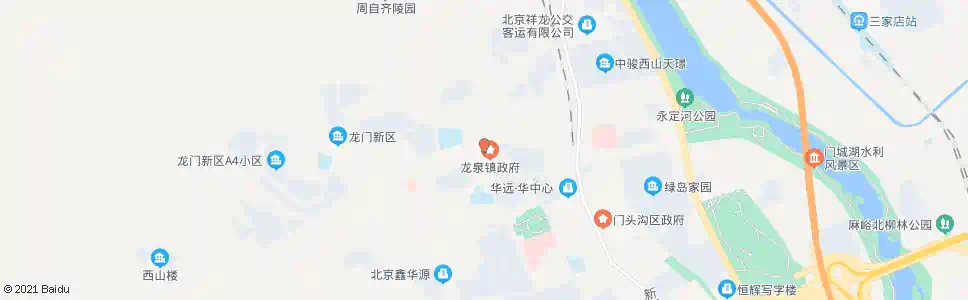 北京小黑山_公交站地图_北京公交_妙搜公交查询2024