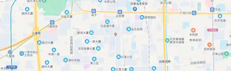 北京红莲中里_公交站地图_北京公交_妙搜公交查询2024