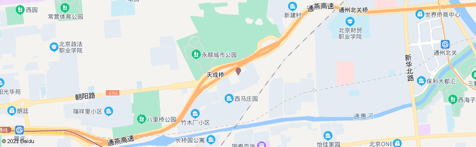 北京西马庄村_公交站地图_北京公交_妙搜公交查询2024