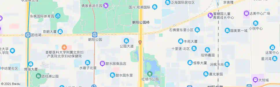 北京朝阳公园桥南_公交站地图_北京公交_妙搜公交查询2024