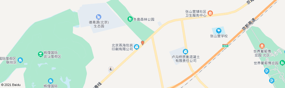北京西安庄_公交站地图_北京公交_妙搜公交查询2024