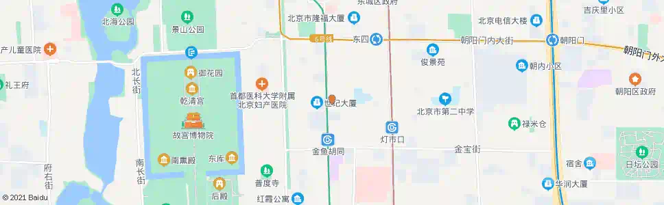 北京灯市西口_公交站地图_北京公交_妙搜公交查询2024