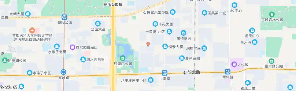 北京八里庄北里_公交站地图_北京公交_妙搜公交查询2024