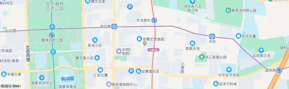 北京新干线小区西门_公交站地图_北京公交_妙搜公交查询2024