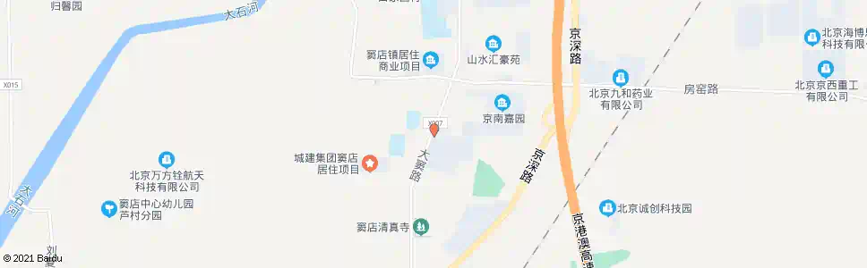 北京窦店村_公交站地图_北京公交_妙搜公交查询2024