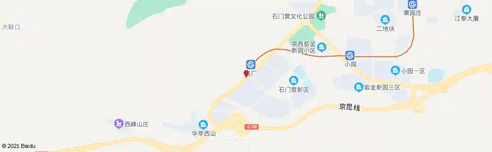 北京石厂村_公交站地图_北京公交_妙搜公交查询2024