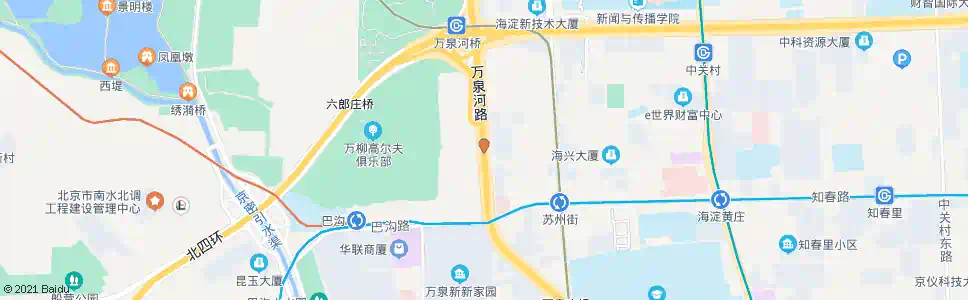 北京万泉河桥南_公交站地图_北京公交_妙搜公交查询2024