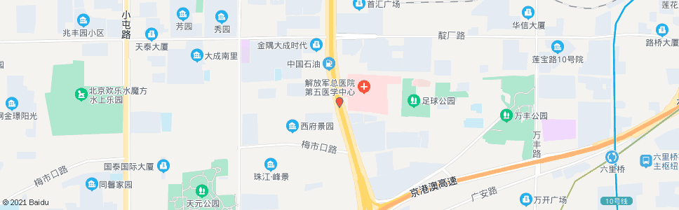 北京岳各庄_公交站地图_北京公交_妙搜公交查询2024