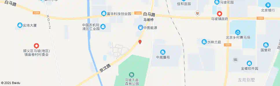 北京白各庄_公交站地图_北京公交_妙搜公交查询2024