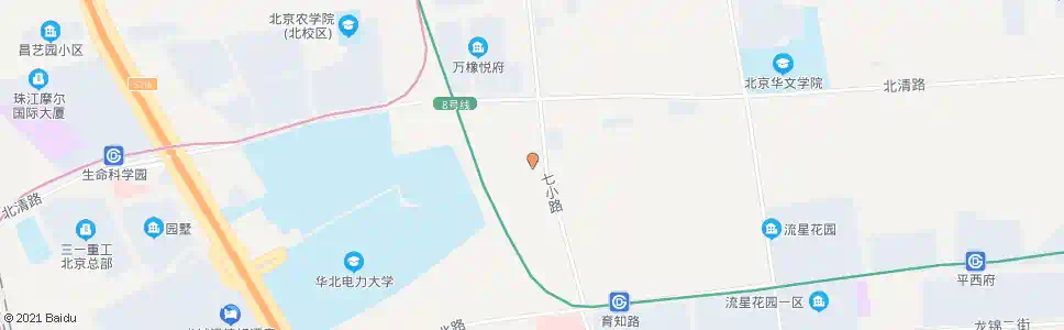 北京城北回龙观市场_公交站地图_北京公交_妙搜公交查询2024