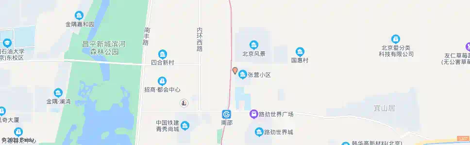 北京张官营村_公交站地图_北京公交_妙搜公交查询2024