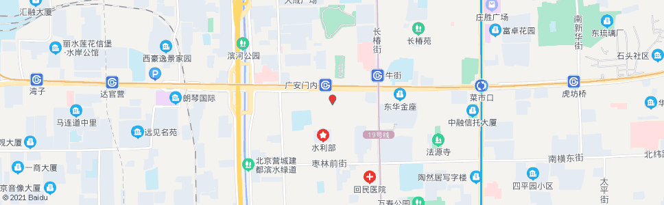 北京白广路_公交站地图_北京公交_妙搜公交查询2024