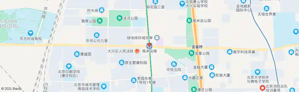 北京高米店南站_公交站地图_北京公交_妙搜公交查询2024