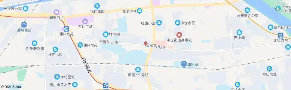 北京潞河医院路口西_公交站地图_北京公交_妙搜公交查询2024