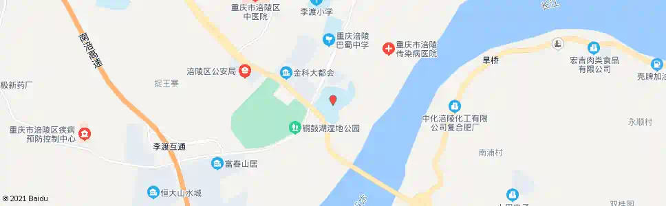 重庆涪陵高中_公交站地图_重庆公交_妙搜公交查询2024