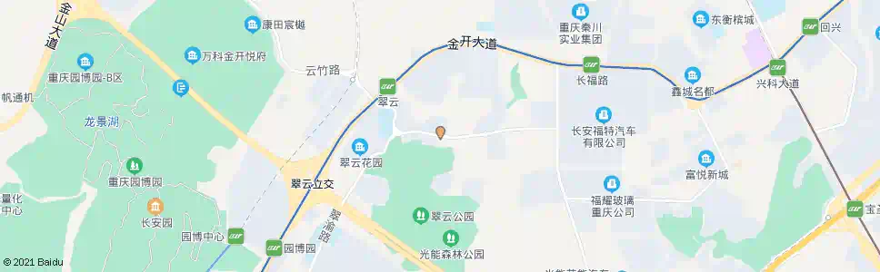 重庆翠渝路_公交站地图_重庆公交_妙搜公交查询2024